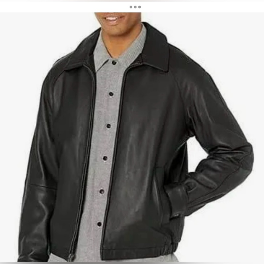 Nautica Men's Black Bomber Jacket